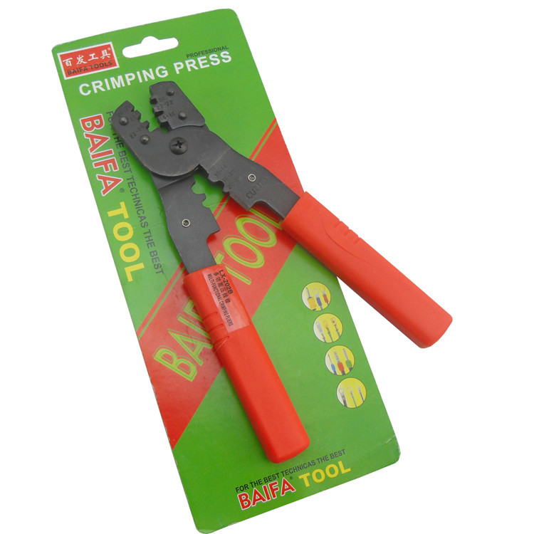百发工具 压线钳 压接钳 端子压接钳 LX-202B 冷压钳