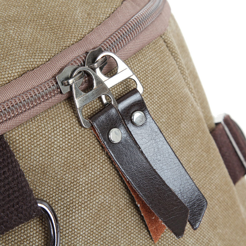 Nuevo viaje montañismo bolsa de gran capacidad ocio lona deportes barril mochila al aire libre ordenador bolsa al por mayor