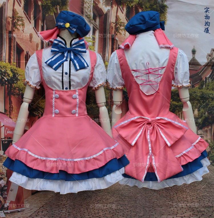 COSPLAY японское аниме LOVE LIVE конфеты, COS COS South Bird Маид Лолита puff юбка