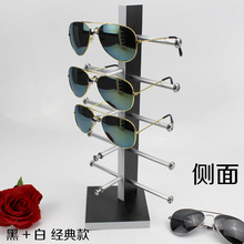 新款5付木质眼镜展示架 太阳镜展示道具墨镜架陈列架货架眼镜支架