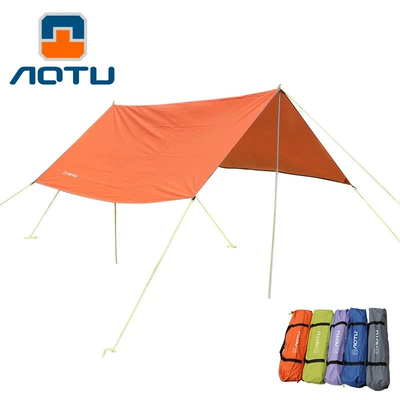 Concave-convex medium outdoor canopy sun-proof outdoor camping tent multi-functional awning cross-border AT6514 (Çadırlar)