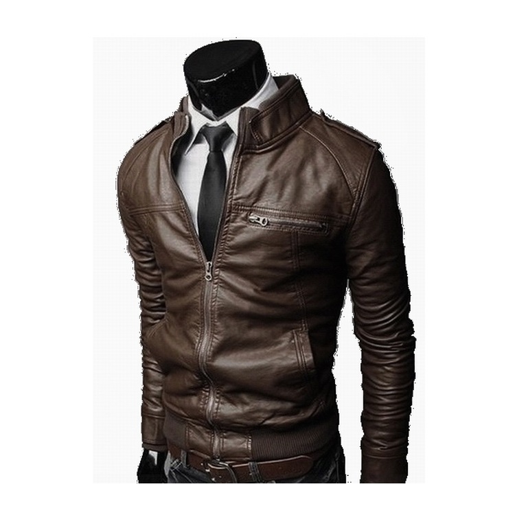 Veste en cuir homme - Ref 3443759 Image 2