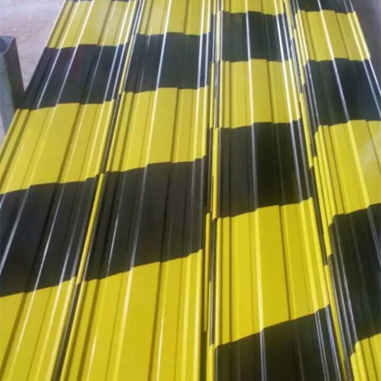吉建生产厂家直销镀锌铁皮楼层红白踢脚线 黄黑烤漆警戒线 可定制