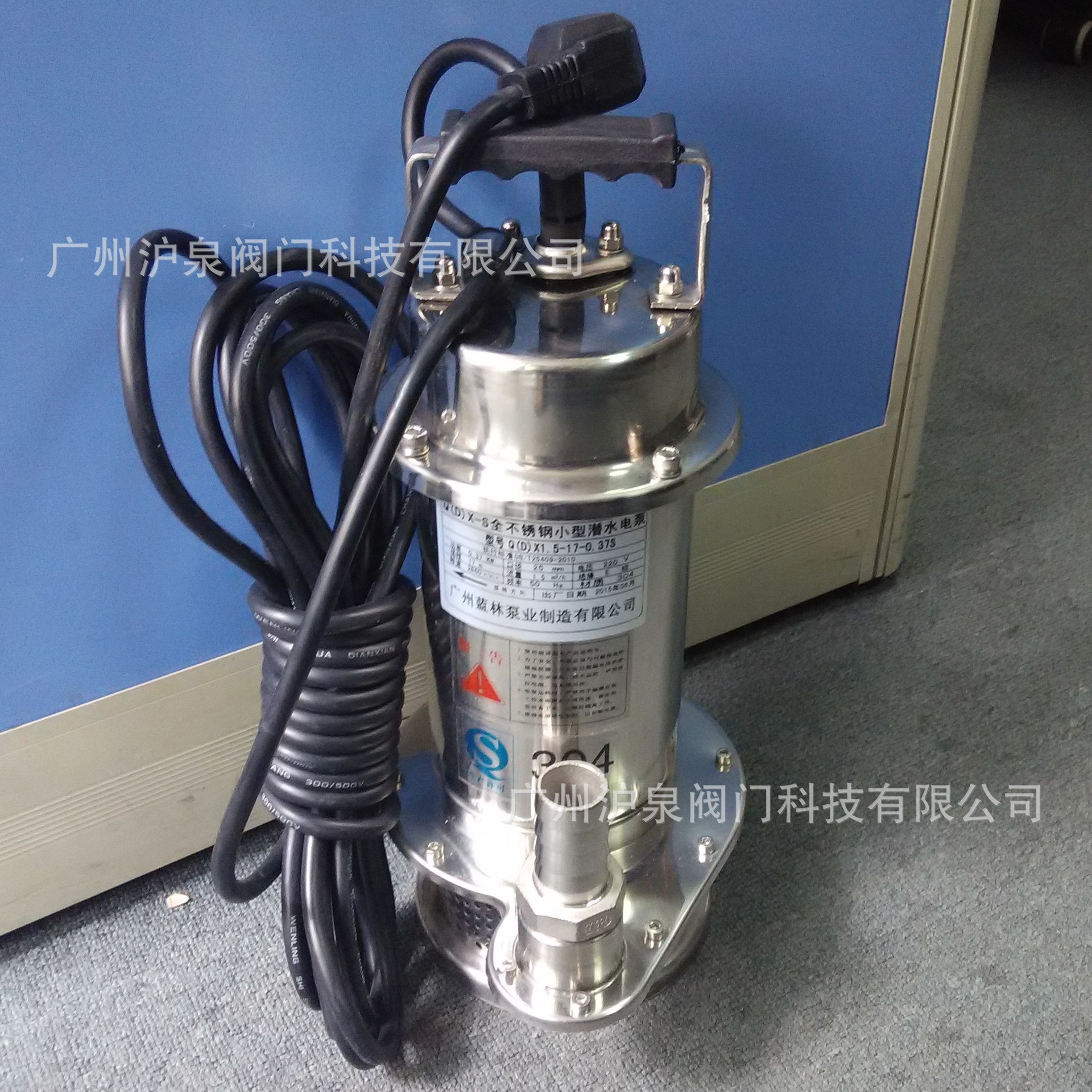 WQ不锈钢精铸 WQP污水污物潜水电泵 不锈钢304大流量耐酸碱潜水泵