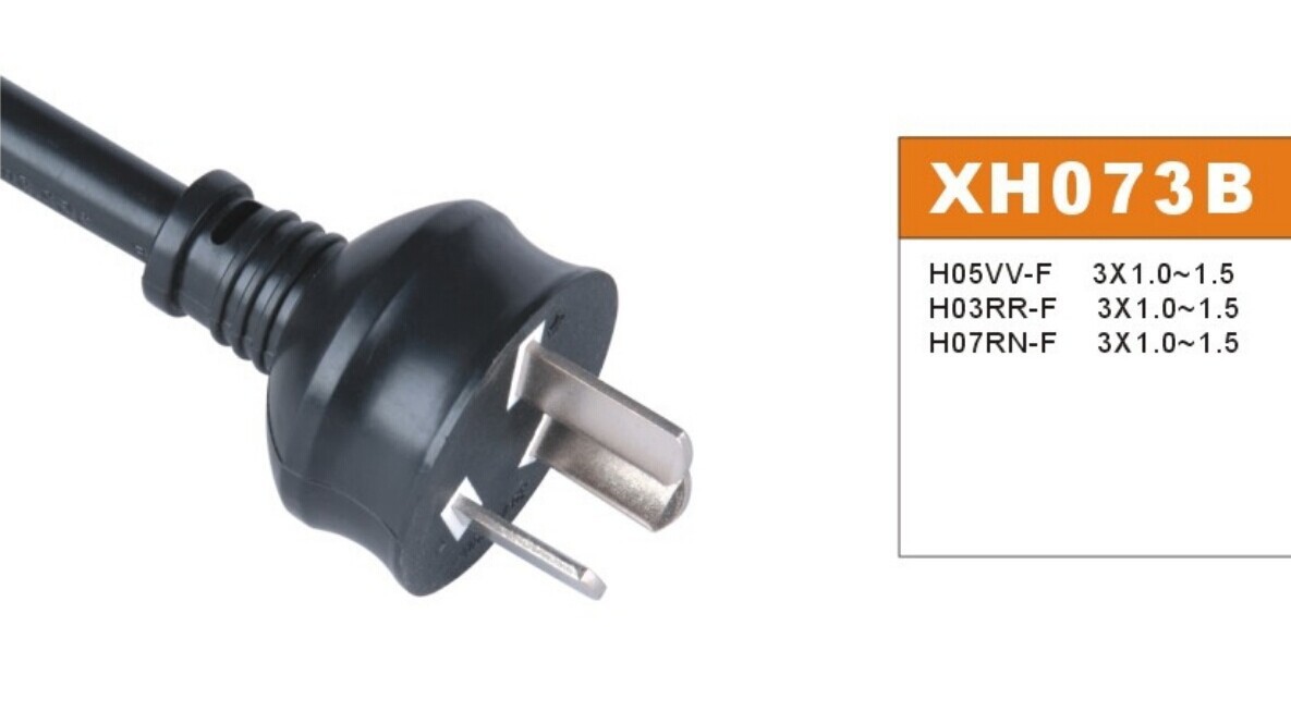 电线厂家阿根廷电源插头IRAM认证插头搭配H05VV-F