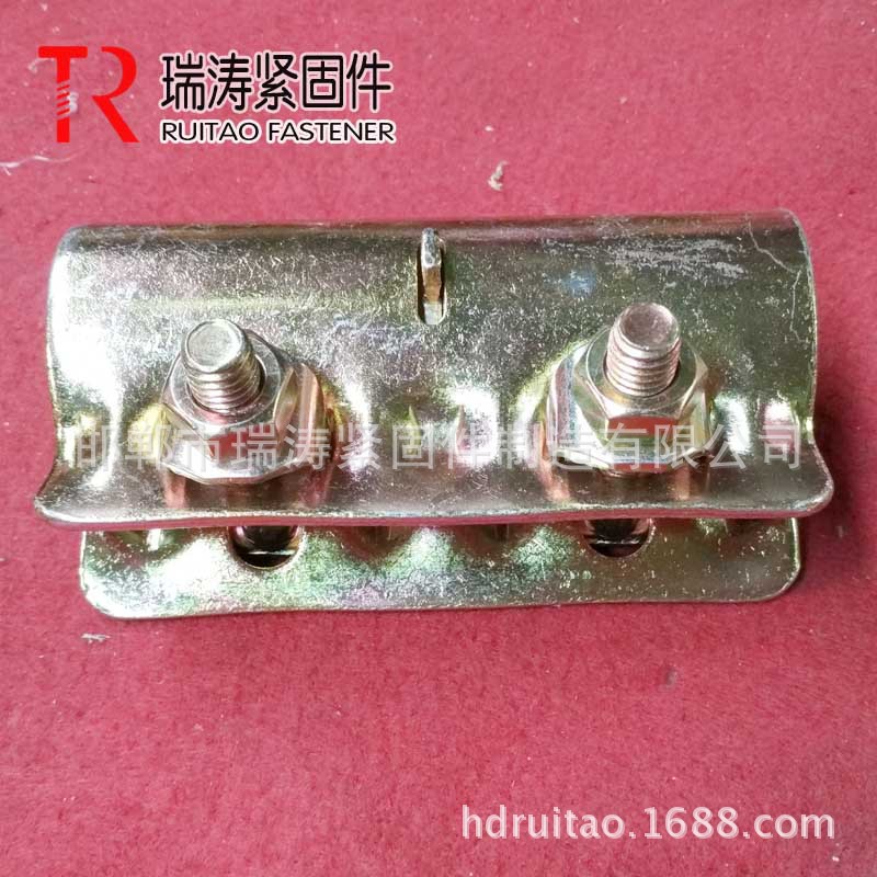 厂家供应建筑脚手架扣件 外接扣件 48.3mm 3.5mm 英式冲压扣件