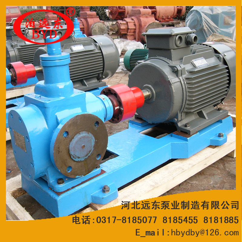 成品润滑油输送泵YCB10/0.6齿轮泵配4kw-6电机
