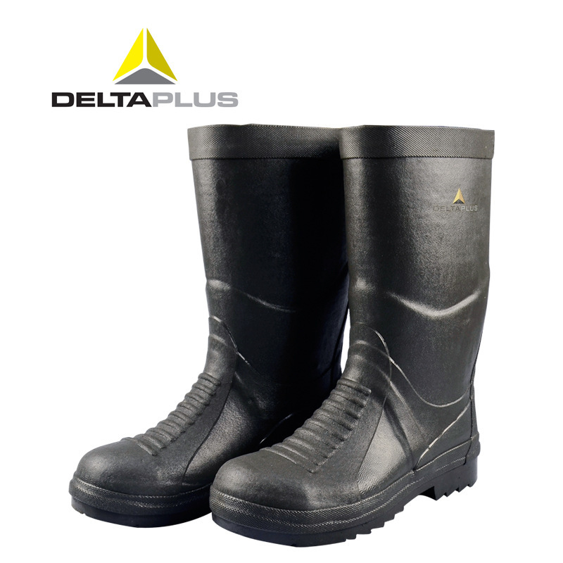 代尔塔301401防砸防刺穿 耐酸碱耐高温 防芥子气消防战斗安全靴