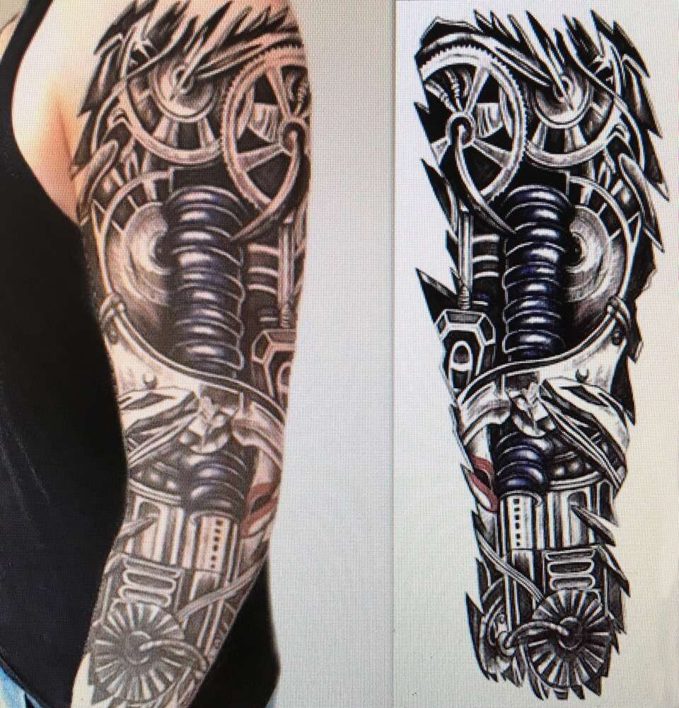Manufacturers supply full arm tattoo sti...