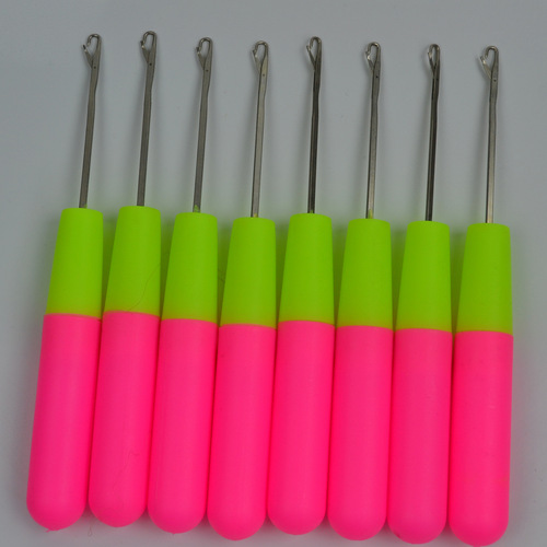 Hair Weaving Hook Needle for Long Braid, Large Hook Needle for Spring Twisted Braid, Caterpillar False Hair Hook Needle