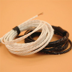 New MP3 headphone wire HIFI twisted semi-finished wire DIY fever wire flexible and highly elastic