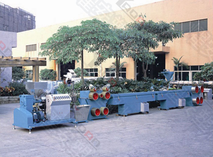 供应PE塑料拉丝挤出机设备  可选配PLC全线控制 拉丝机单丝成型好