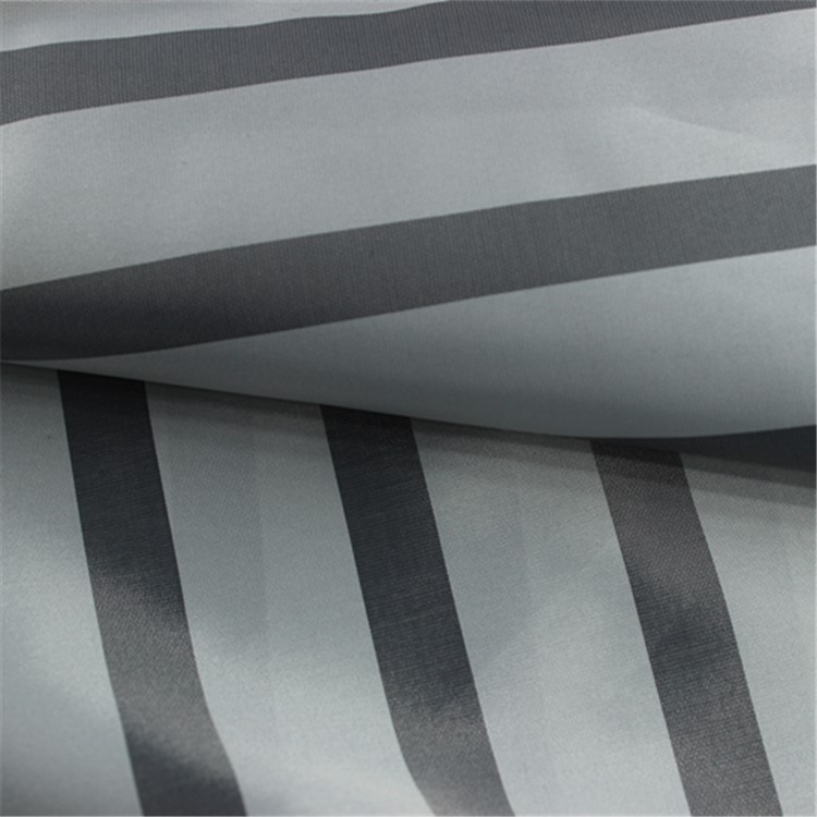 厂家直销西装色织袖里里布黑白条休闲服色织服装里布