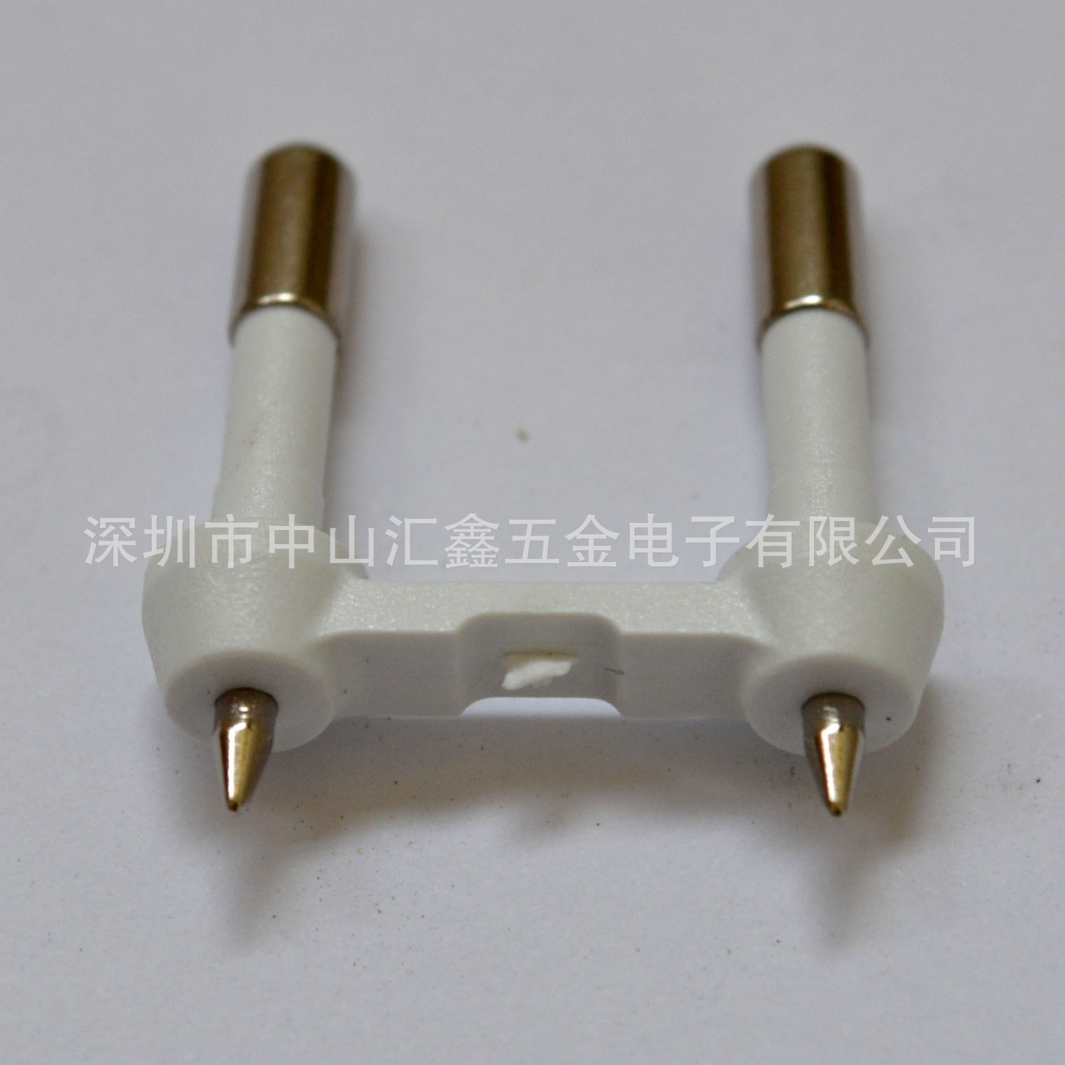 厂家直销欧规电源插脚 欧式充电器铁质内架 铜材欧规火牛 过滚筒