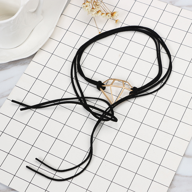 Other Alloy plating necklace(Golden)NHGY1635-Golden