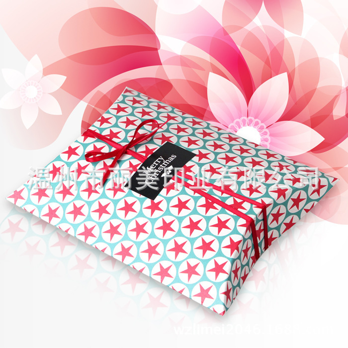 定制白卡纸婚庆喜糖枕头盒 异形丝巾盒 牛皮纸枕头包装 PVC透明盒