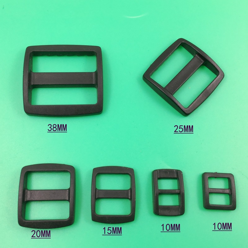 Supply of quality Plastic square Buckles Adjustment buckle Third gear buckle