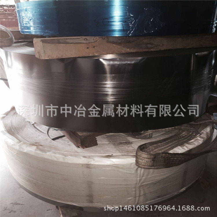 供应现货SUS301超薄0.08mm弹簧不锈钢带 304-8k不锈钢带不锈钢片