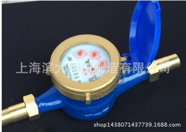 沪光水表 DN25旋翼式数字水表LXS-25  家用自来水湿式冷水表