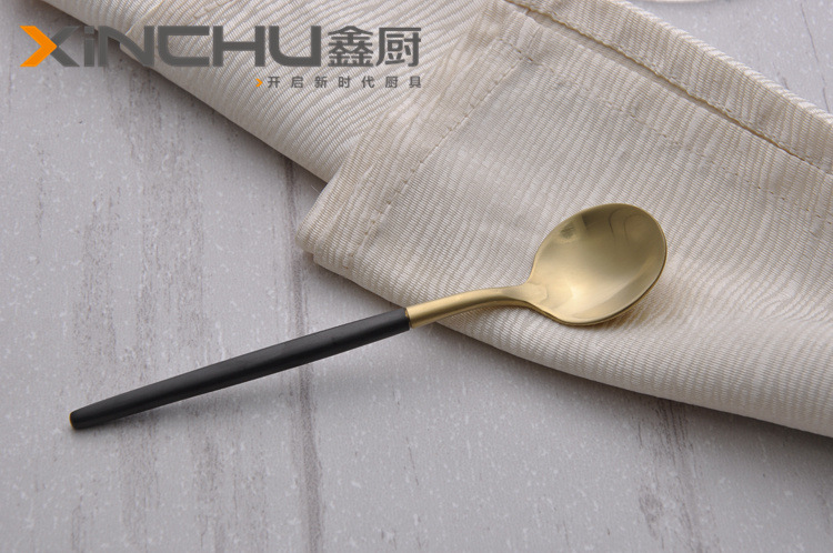 不銹鋼鍍金刀叉勺餐具