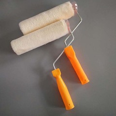 廠家乳膠漆滾筒刷純羊毛牆塗料工具細毛輥筒滾刷羊毛滾筒9寸