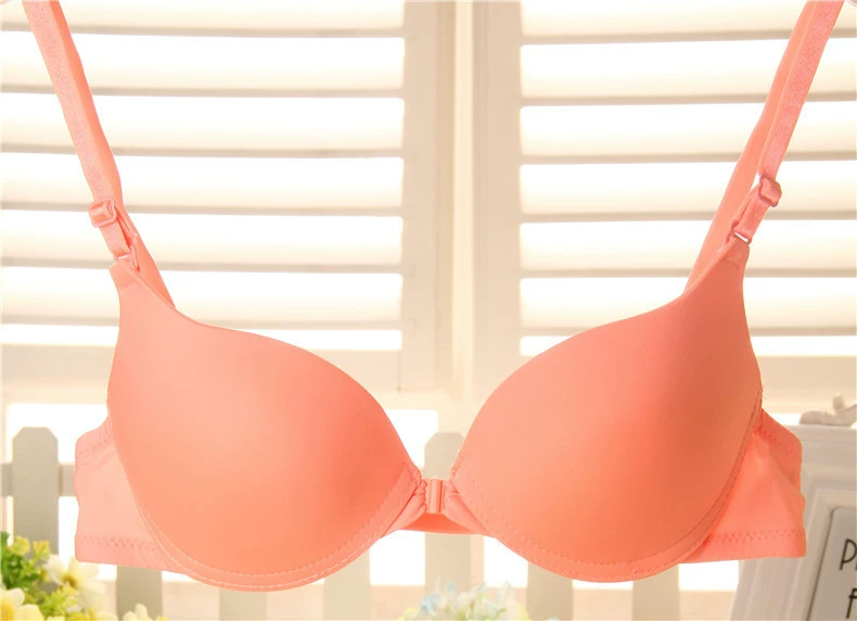 Bra Japanese style, women's summer support, front-closure, padded (32/70AB–38/85)