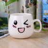 Emoticon Cup Meng Emotic Cup cartoon Ceramic Emoticon Cup Logo Ceramic Emoticon Cup