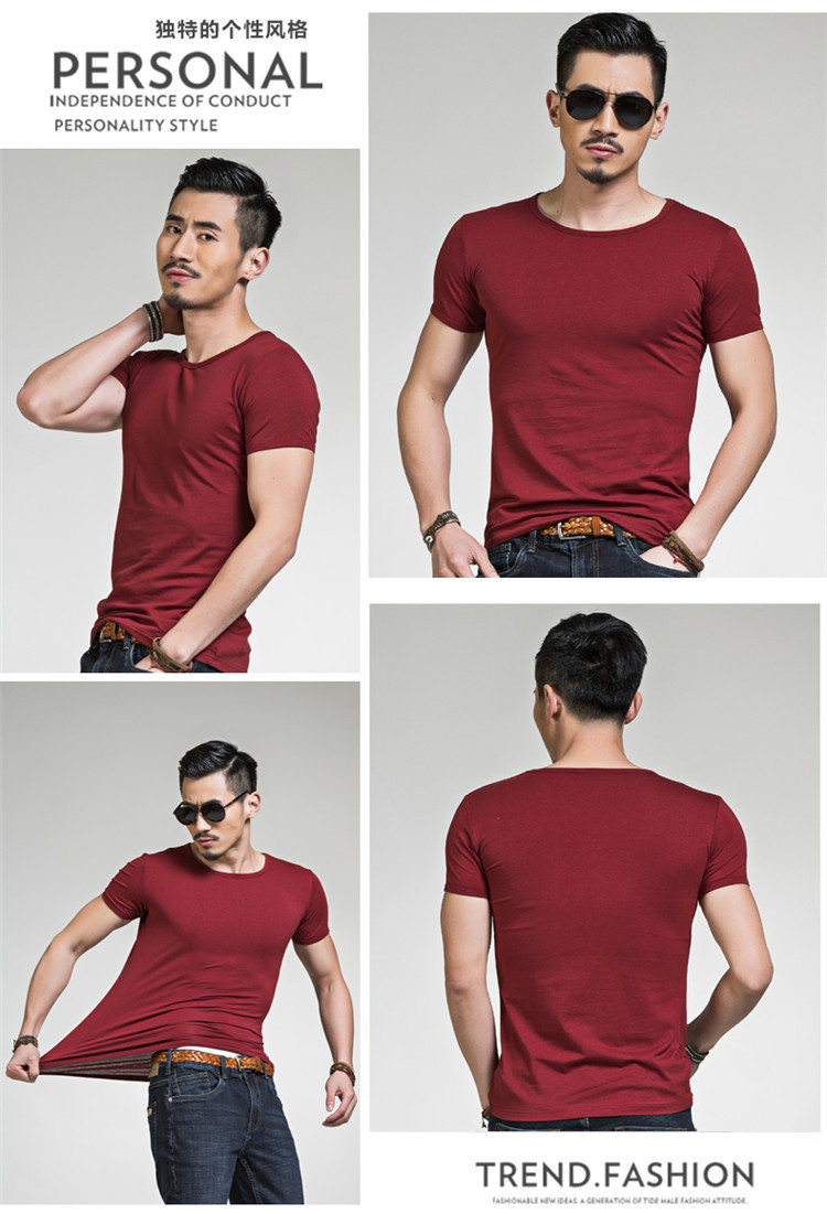 T-shirt homme Polyester en Coton mélangé - Ref 3439339 Image 27