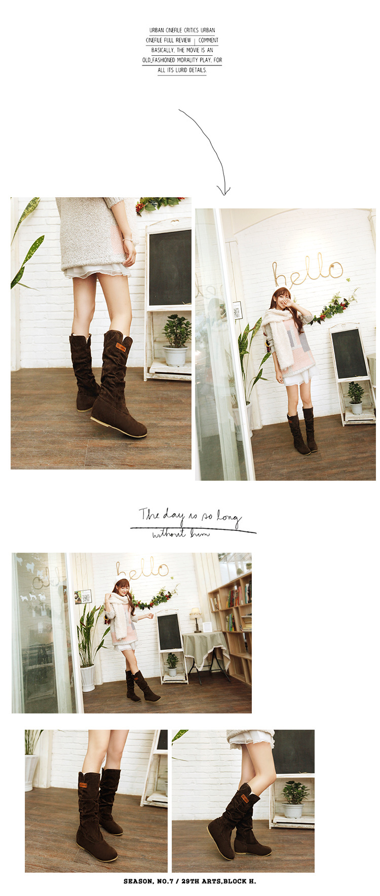 Bottes femme en Daim - Ref 3355122 Image 6