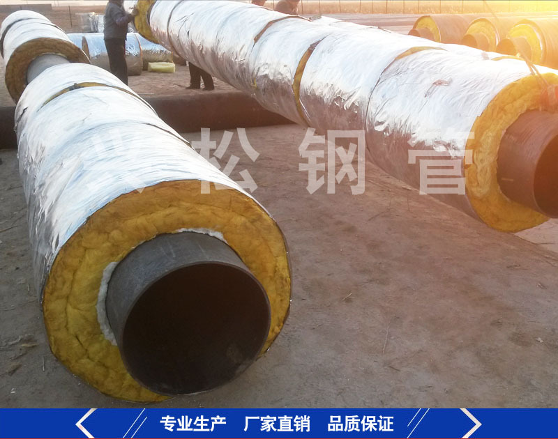 固定支架_直埋钢套钢蒸汽管道 滑动高效隔热支