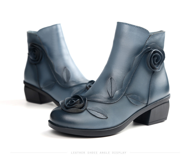 Bottes femme TRANQUILLEMENT en En cuir - Ref 3355123 Image 44