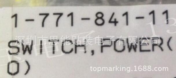 索尼贴片机配件 1-771-823-11 SWITCH,POWER