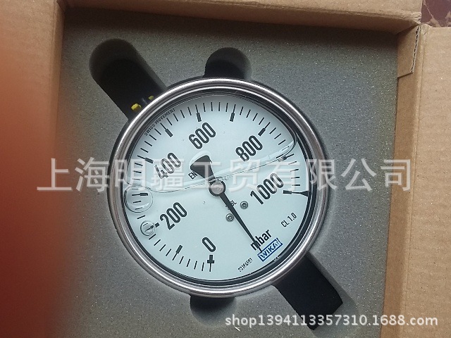 现货全新原装正品德国 WIKA 威卡 压力表 233.50.100，1000mbar