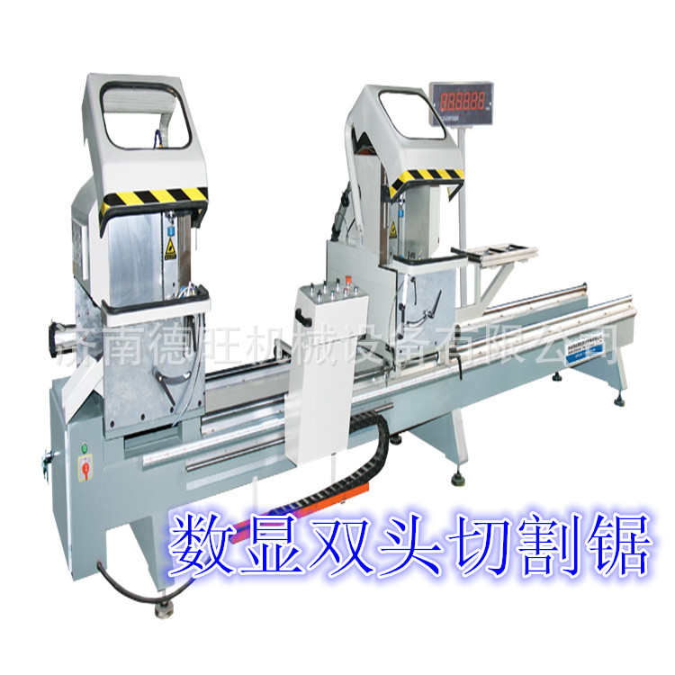 Manufactor Direct selling aluminium alloy Doors and windows Double head aluminium alloy Doors and windows machining equipment Broken Bridge Aluminum doors and windows Produce equipment