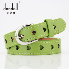 Women's Belts Pin Buckle Belt Spring and Summer New Women's Versatile Decorative Pants Belt Hollow Heart Shape Dandali Manufacturer