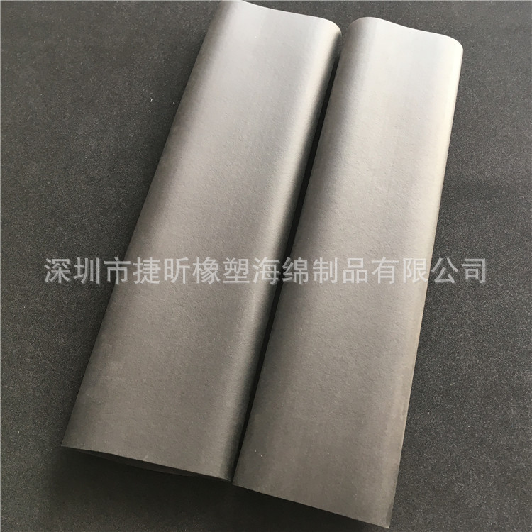 厂家供应 弹性橡塑发泡管 耐撕拉NBR把套 黑色光面与磨面