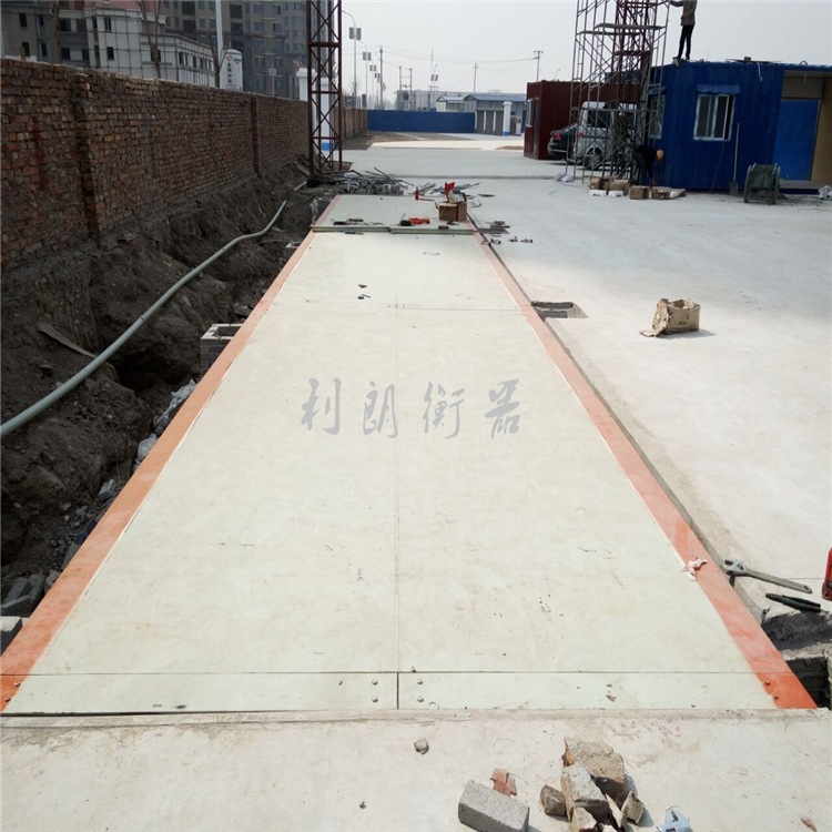 出口国外汽车衡3x18米汽车地中衡80t地中衡天津电子地上衡供应