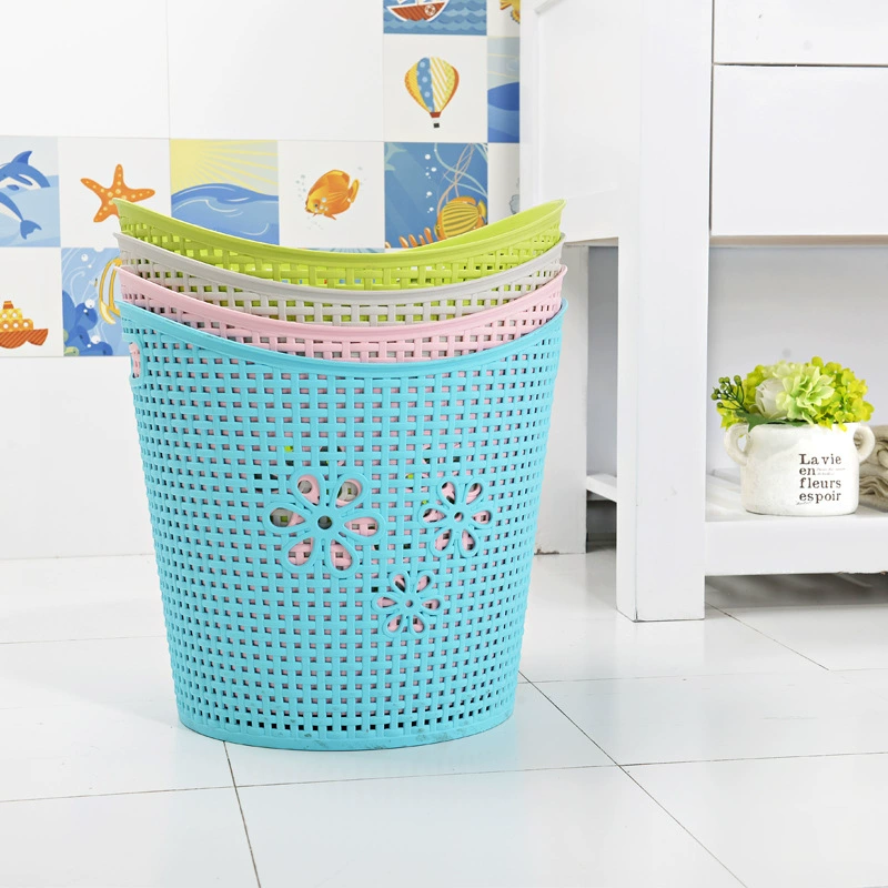 Woven storage system, small laundry basket