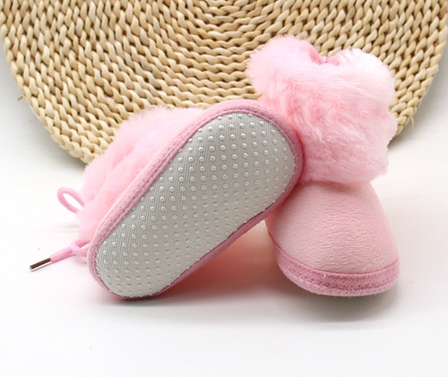 New boots 0-1 year old children thickened cotton shoes non-slip velvet soft bottom baby shoes ZJ001