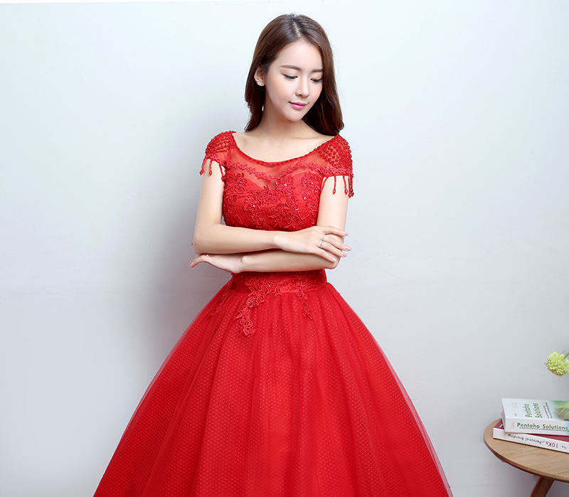 Robe de mariée YI XIU YILIN en Dentelle - Ref 3310133 Image 4