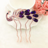 Universal hair stick, metal hair accessory, hairgrip for bride, Korean style