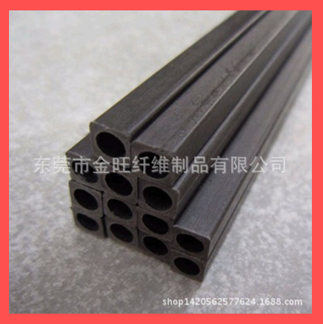 外方内圆碳纤维管，模型支架用碳纤维方管/5*5*4mm碳纤维管方管
