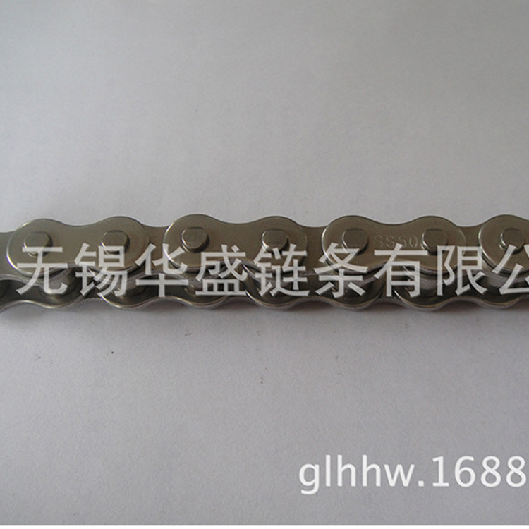 工厂供应 不锈钢SUS304传动链 无锡华盛不锈钢SS10A-1(SS50-1)