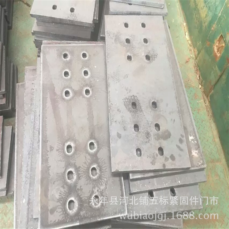 永年厂家直销预埋件预埋版明框冲压板石材配置预埋件镀锌冲压板