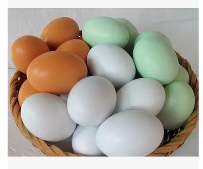 木質仿真玩具雞蛋 木制仿真雞蛋彩繪創意鴨蛋 木質過家家