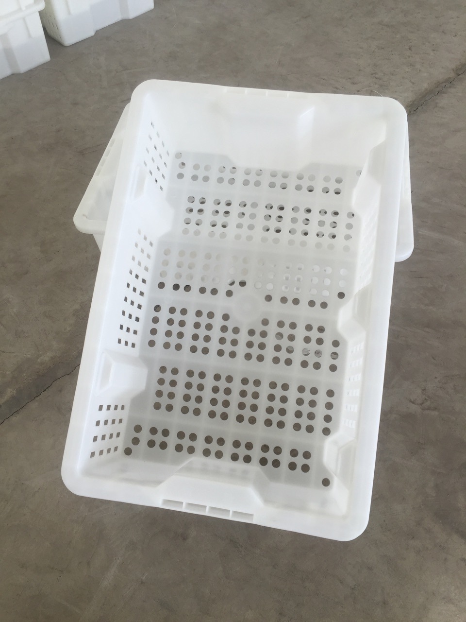 宏海塑业厂家直销渔需冰盘渔托渔盘3.2斤五条杠渔盒盖渔箱盖