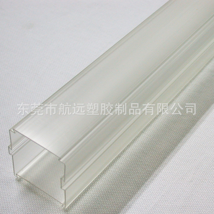 供應全新料環保PVC塑料管塑料膠管材透明異型材擠塑加工