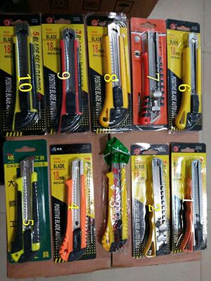 廠家特供美工刀 裁紙刀 壁紙刀 單發 三連發 五連發 熱銷