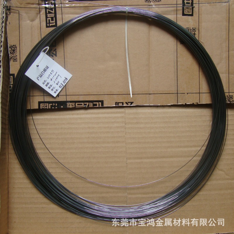 低温超弹筏竿稍镍钛合金丝 0.85、2.8可达负15度超低温镍钛记忆丝