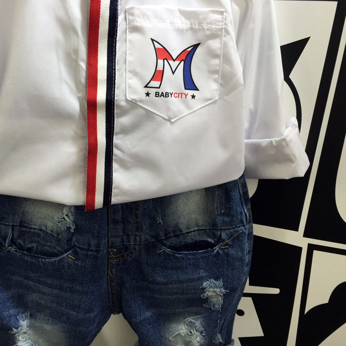 Chemise garcon à manche longue - Ref 2078515 Image 5